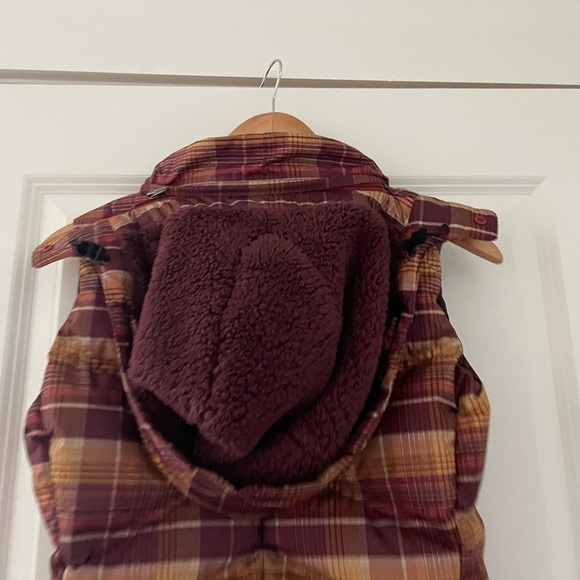 Patagonia Down With It Goose Down Vest Headlands Plaid - Picture 3 of 8